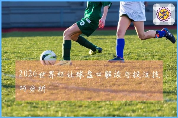 2026世界杯让球盘口解读与投注技巧分析